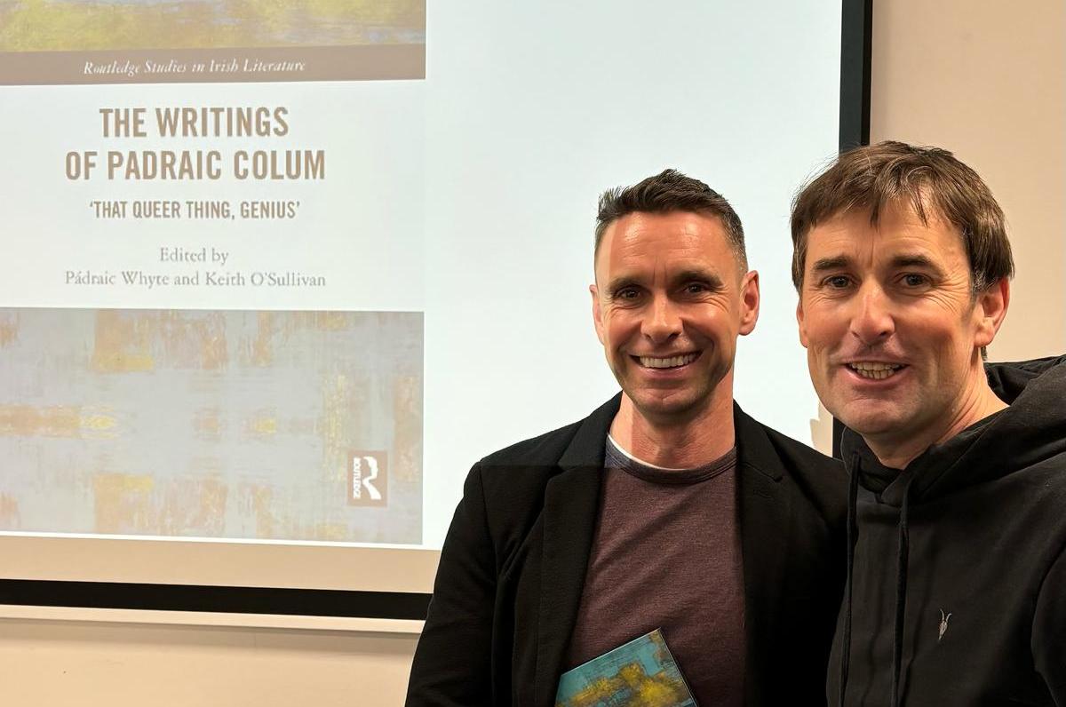 DCU Celebrates Padraic Colum: Book Launch Highlights Irish Literary Genius