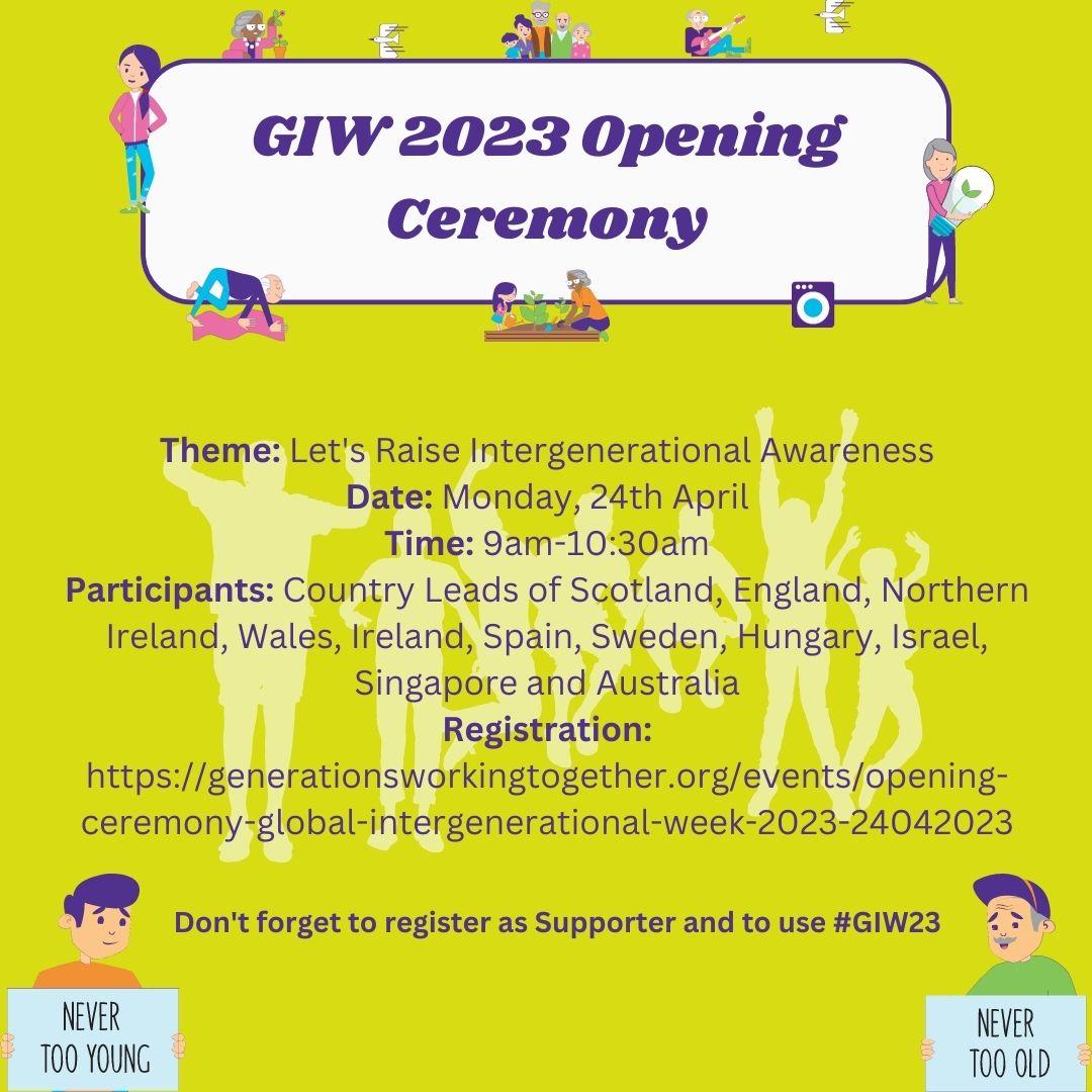 GIW Opening Ceremony post