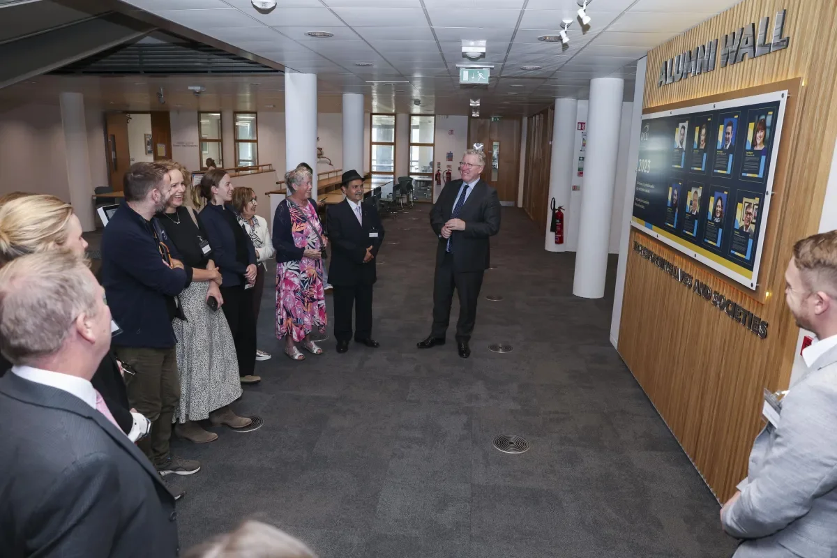 Prof Keogh with Awardees and guests