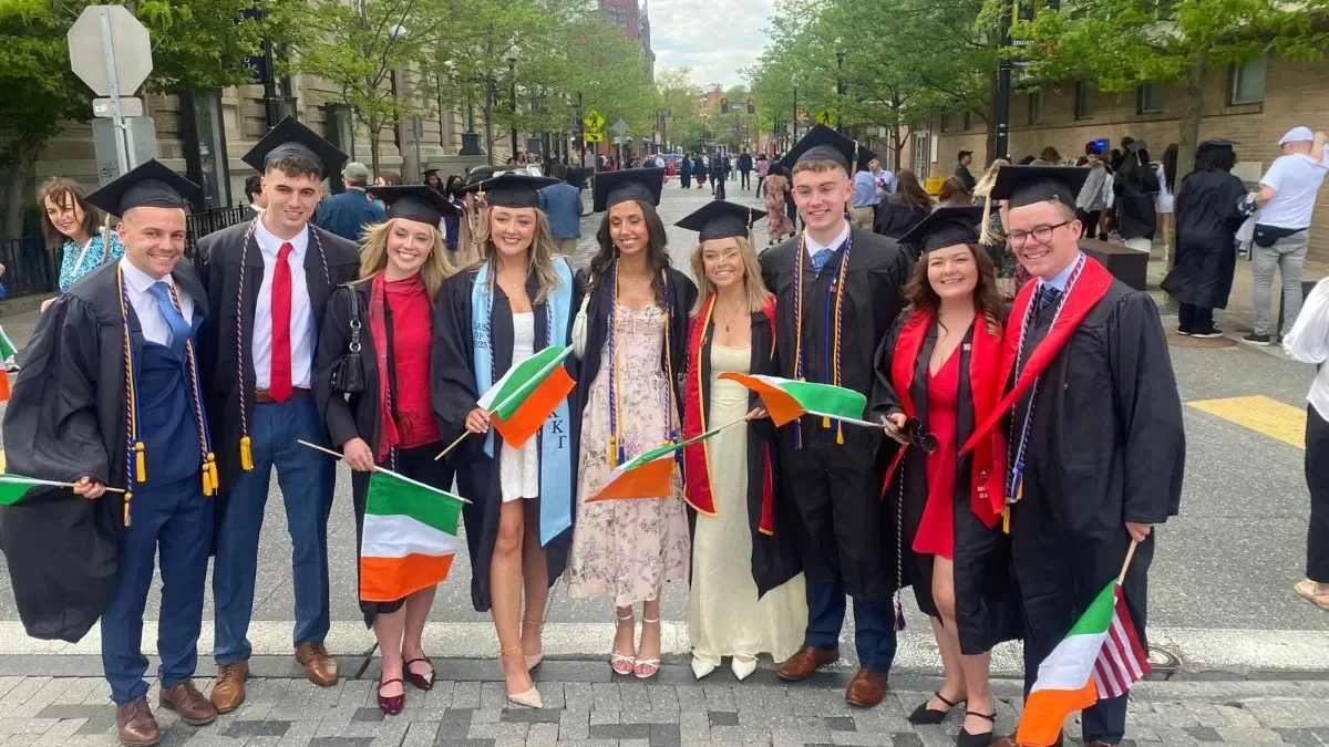 DCU grads in Boston celebrate