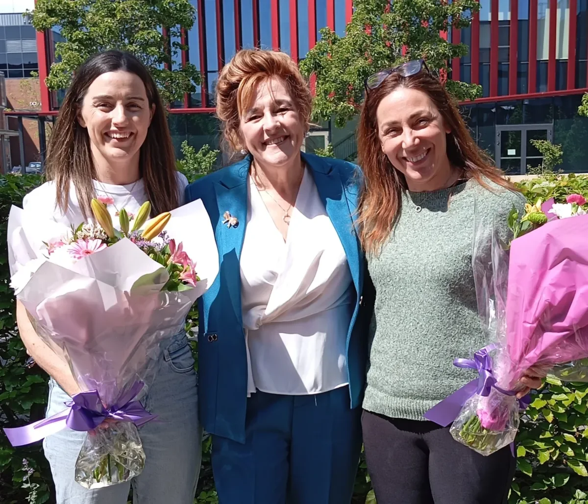 GAA All-Stars and DCU Alumni, Lyndsey Davey and Denise Masterson