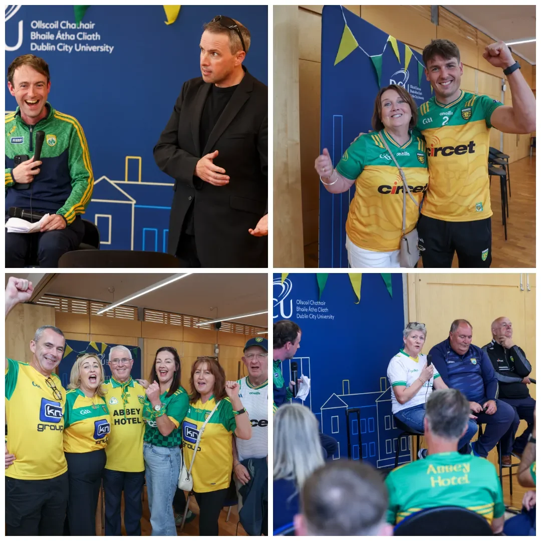 collage of images from all ireland final event brunch