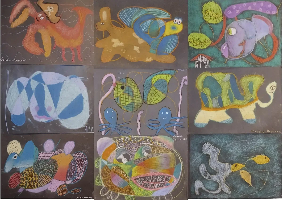 New preservice teachers making their mark in visual arts