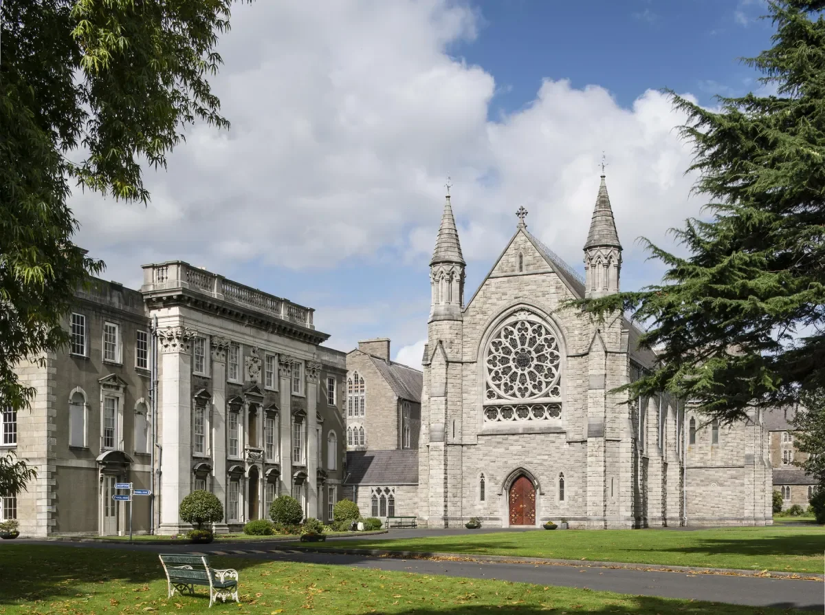 The grounds of All Hallows Campus