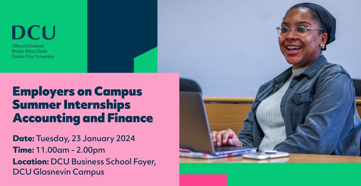 Employers on Campus Summer Internships Business, Accounting & Finance