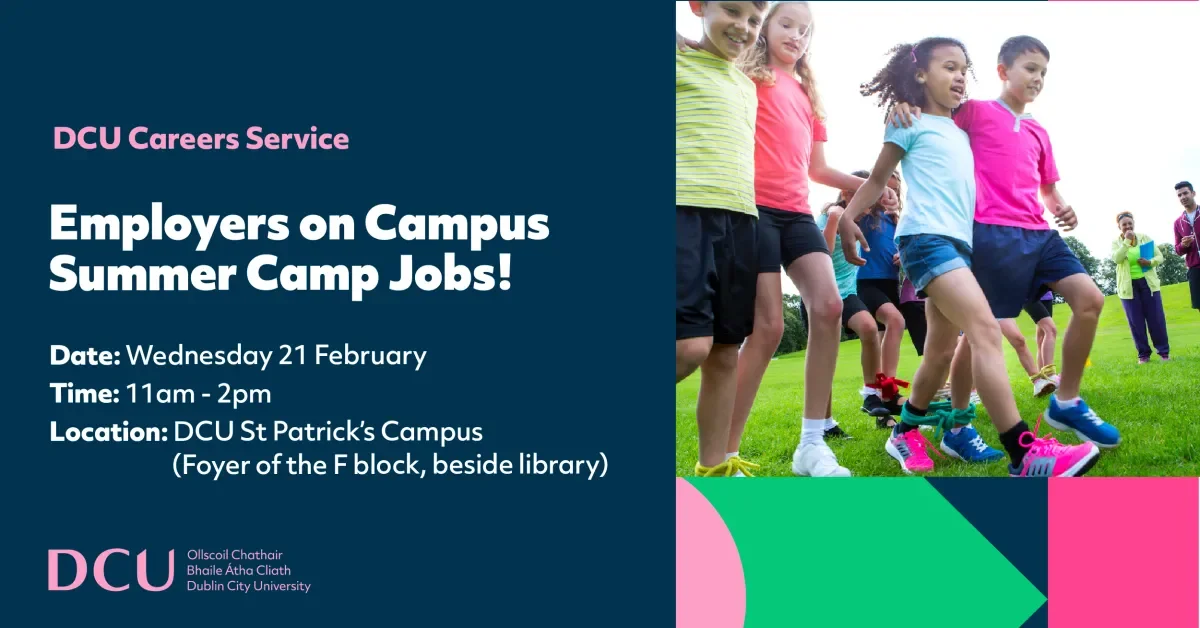 summer camp kids running