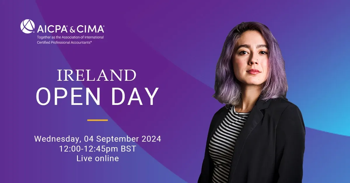 Details of CIMA Ireland Open Day