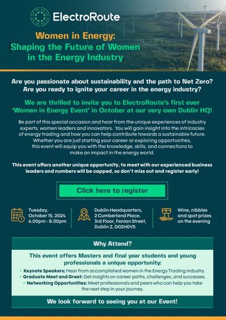 Women in Energy – Shaping the Future of Women in the Energy Industry event information details