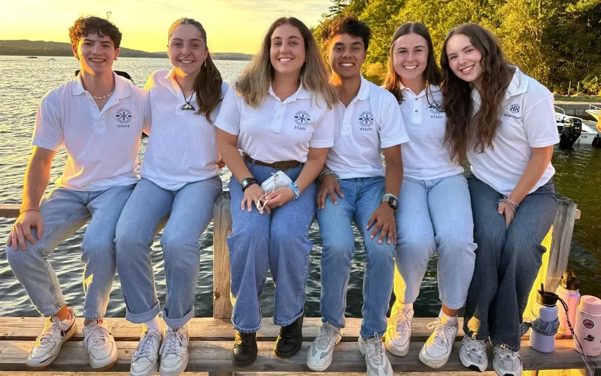 Image of previous camp counsellors