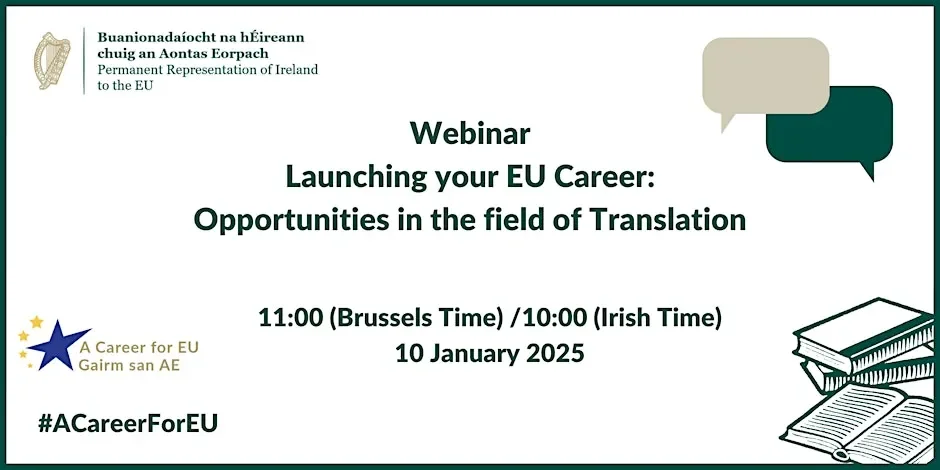 Launching your EU Career: Opportunities in the field of Translation