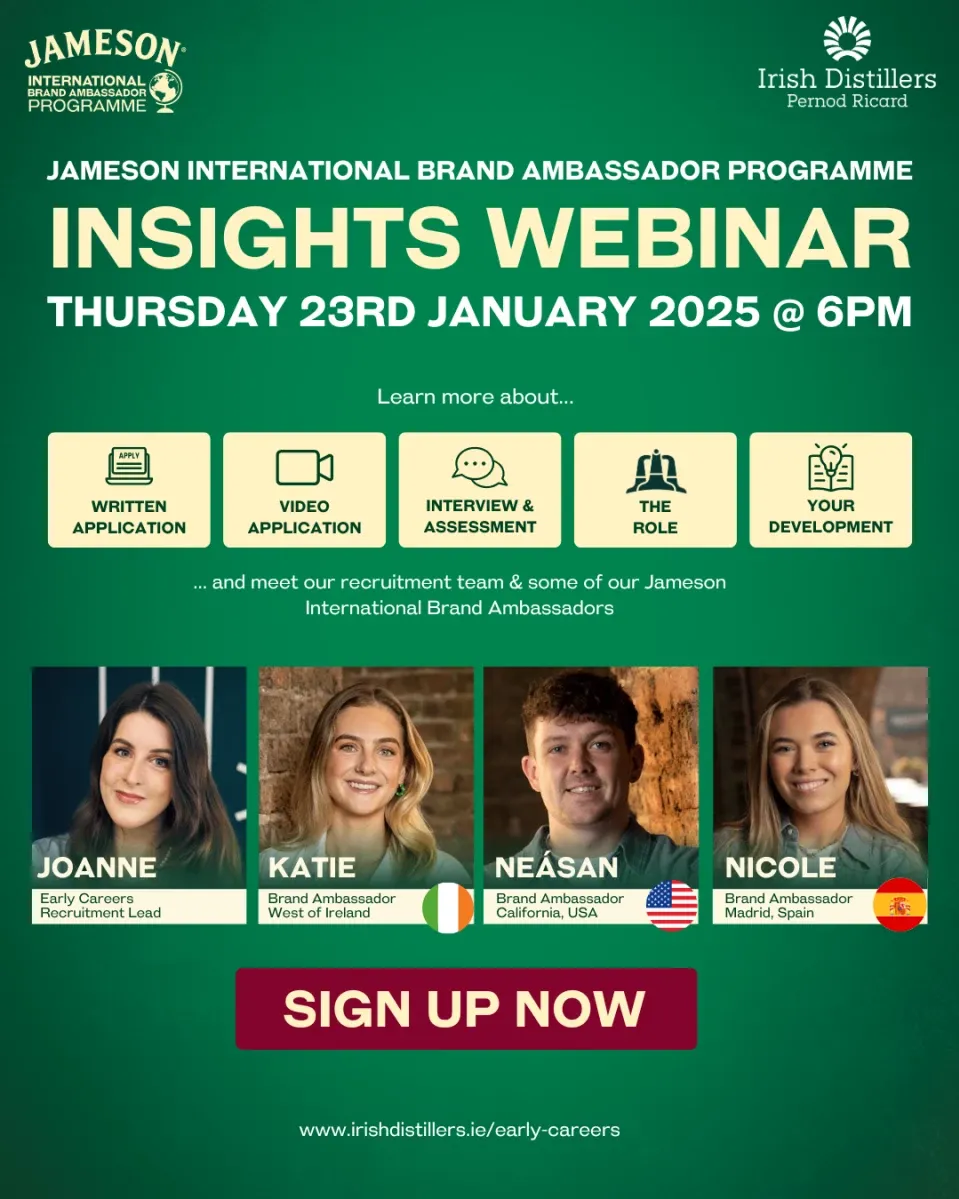 Instagram sized post advertising the insights webinar