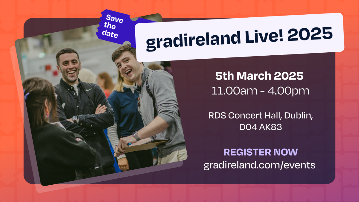 Promotional image for gradireland live