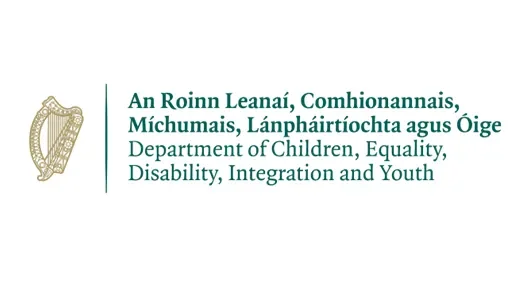 Department of Children, Equality, Disability, Integration and Youth logo