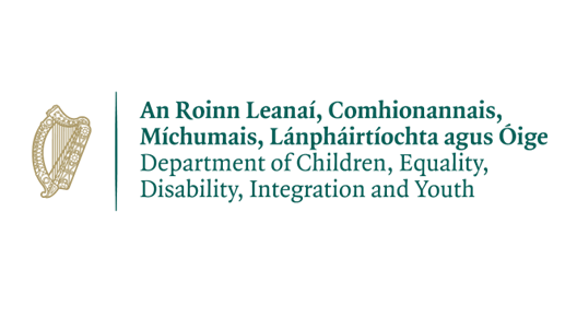 Department of Children, Equality, Disability, Integration and Youth logo