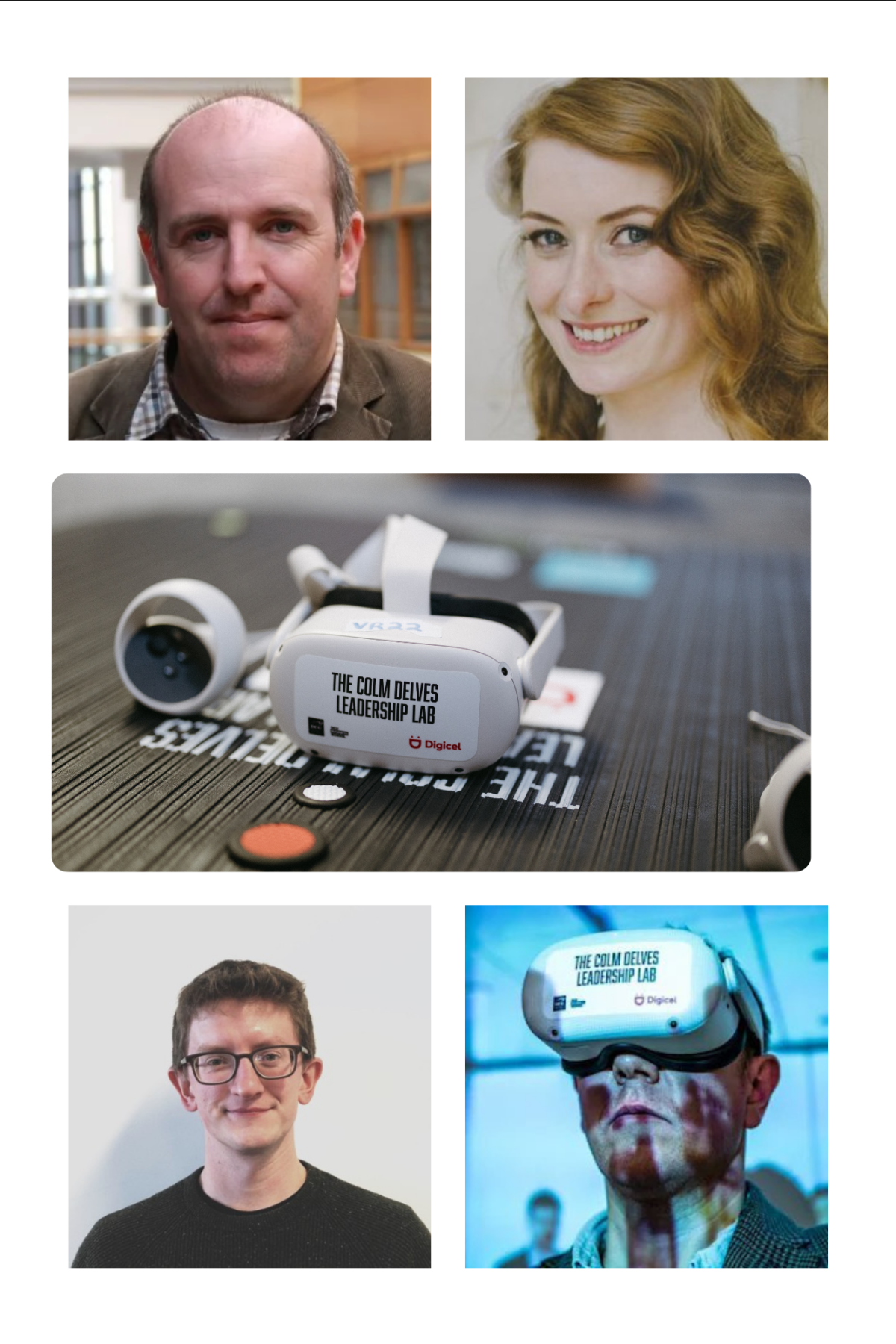 The Colm Delves Leadership Experience Team