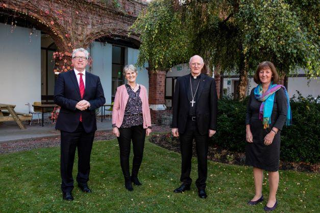 Dr. O’Farrell formally welcomed into her new role by Archbishop Dermot Farrell