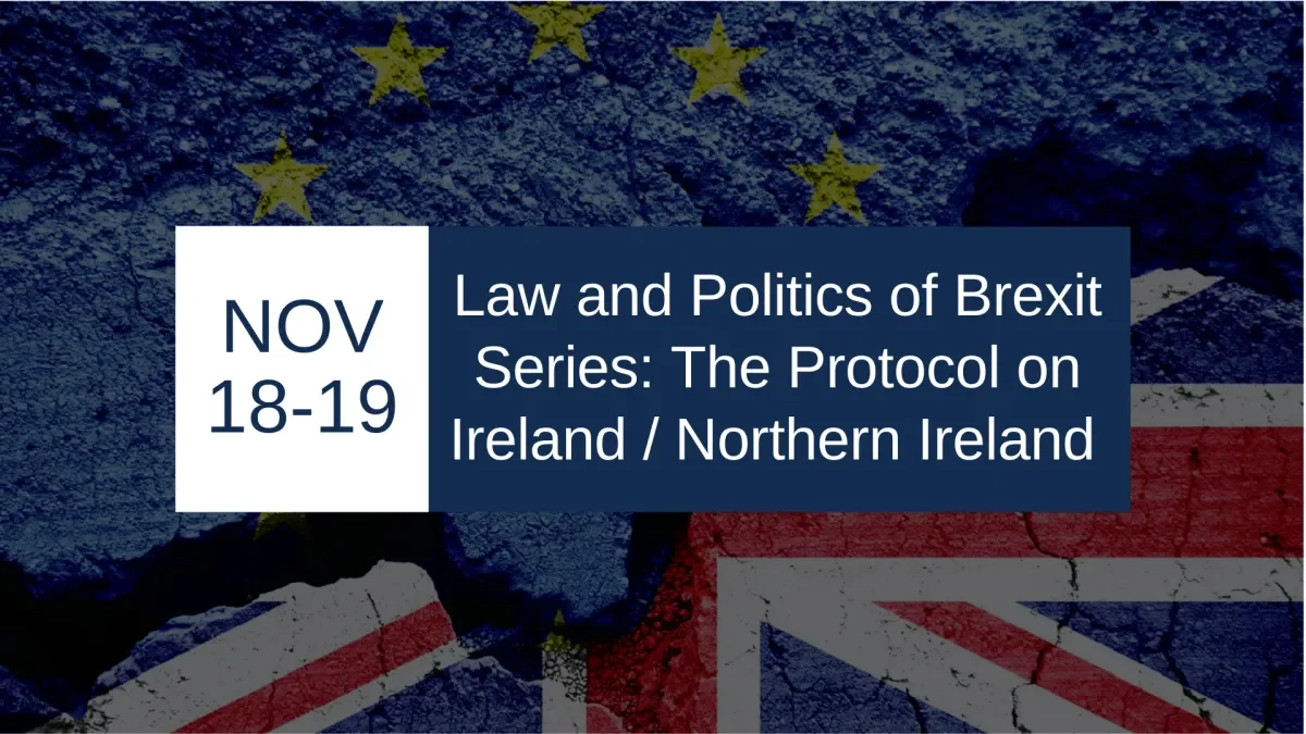 Brexit Institute - November 18th and 19th