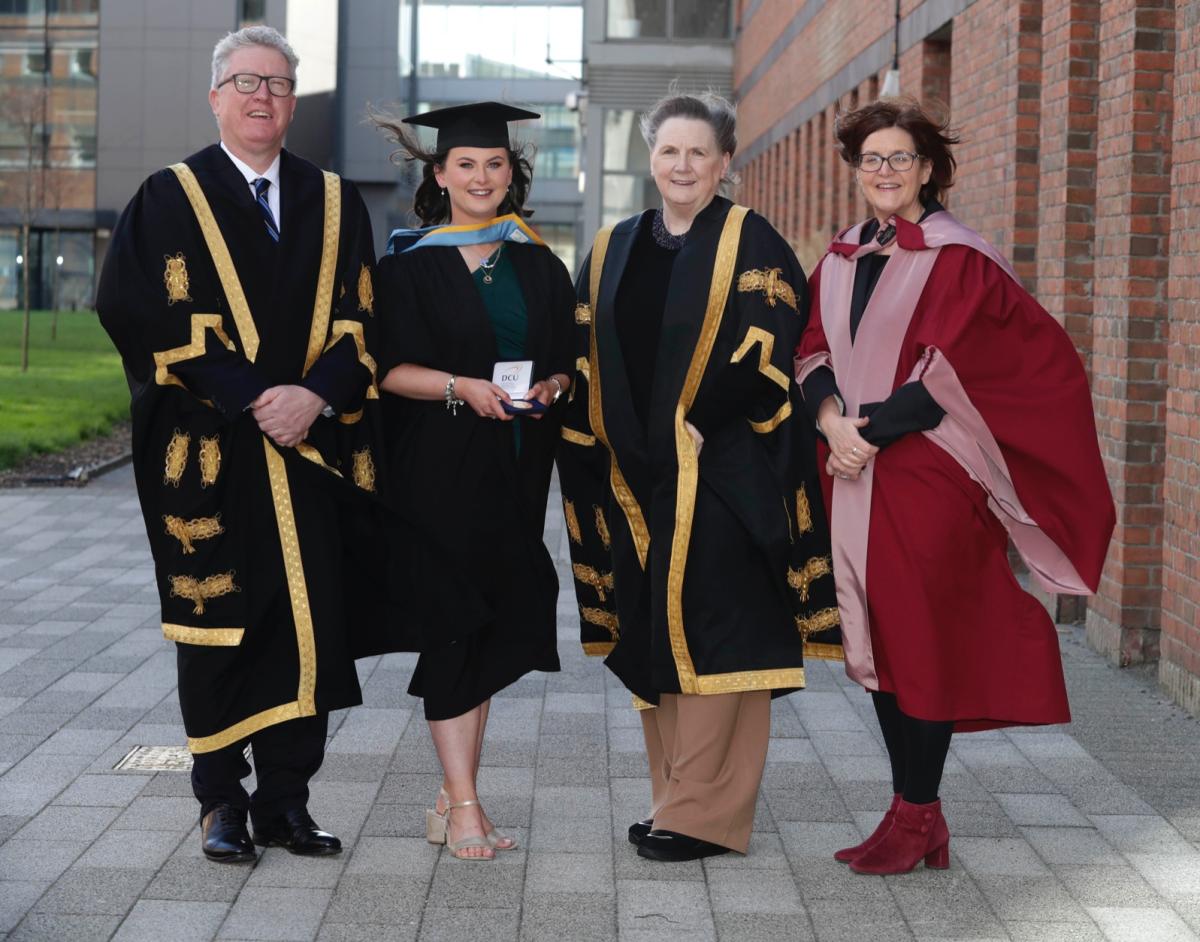 Outstanding student, inspiring teacher and talented Monaghan musician awarded DCU Chancellor’s Medal 