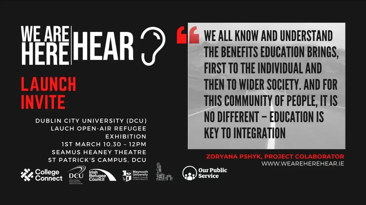 We are here, HEAR