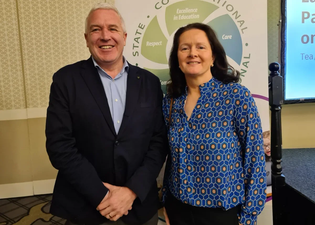 Prof Joe O' Hara and Dr Shivaun O'Brien