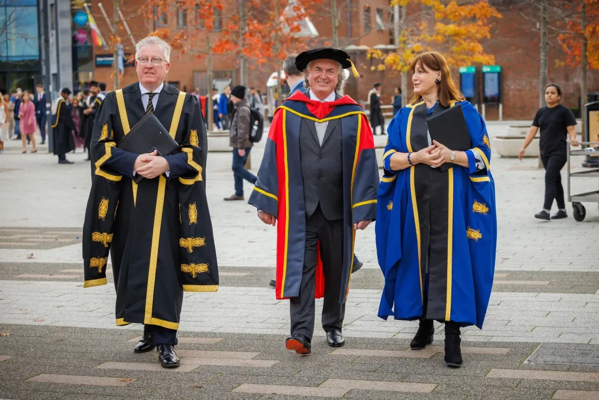 Prof Daire Keogh, Terence O'Rourke and Prof Anne Sinnott