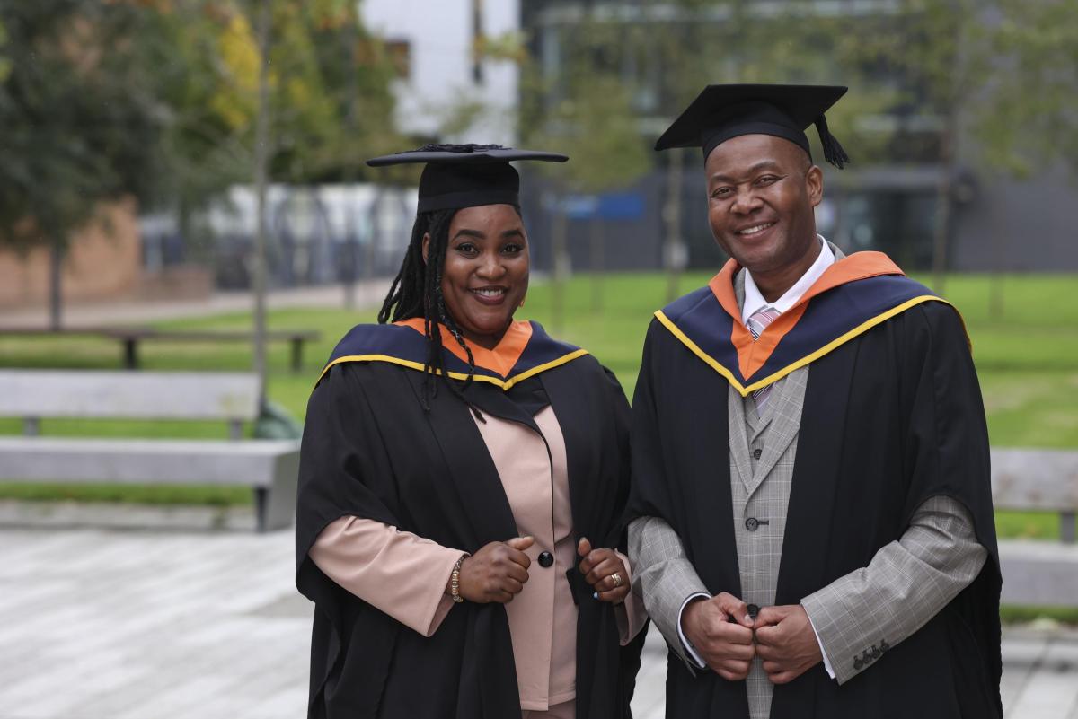 Olufunke Ollarinoye and Shepherd Machaya