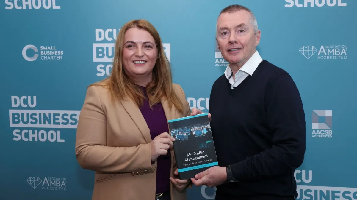 Marina Efthymiou and Willie Walsh