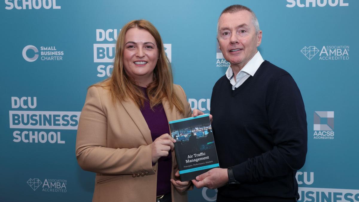 Marina Efthymiou and Willie Walsh