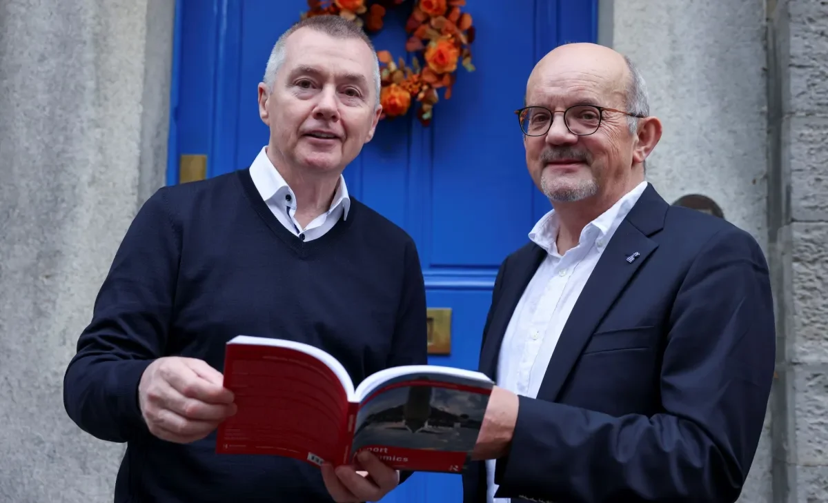 Willie Walsh and Cathal Guiomard