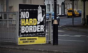 North / South project: No hard border sign