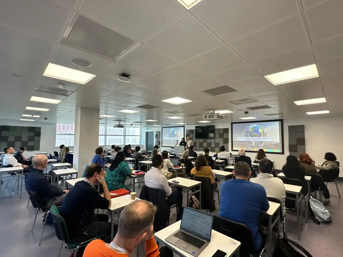 Shows conference in session on DCU's Glasnevin campus