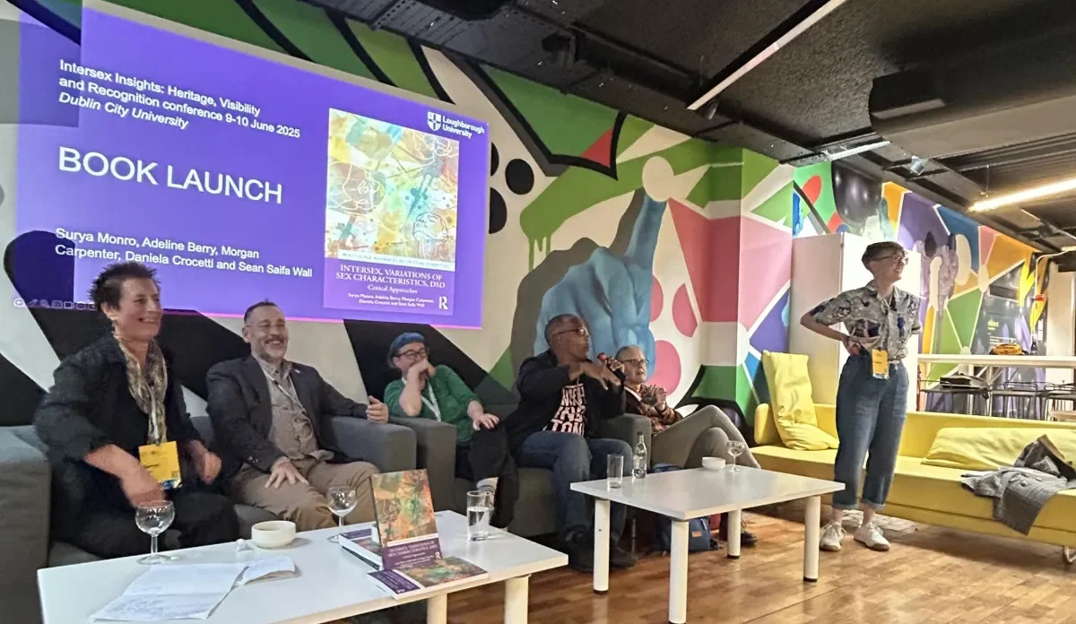 Shows book launch event at recent DCU conference