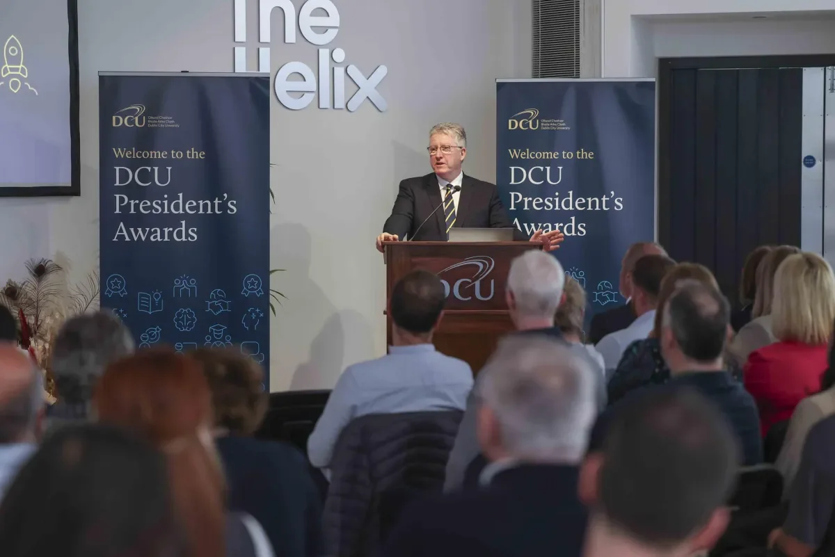 DCU President Dáire Keogh