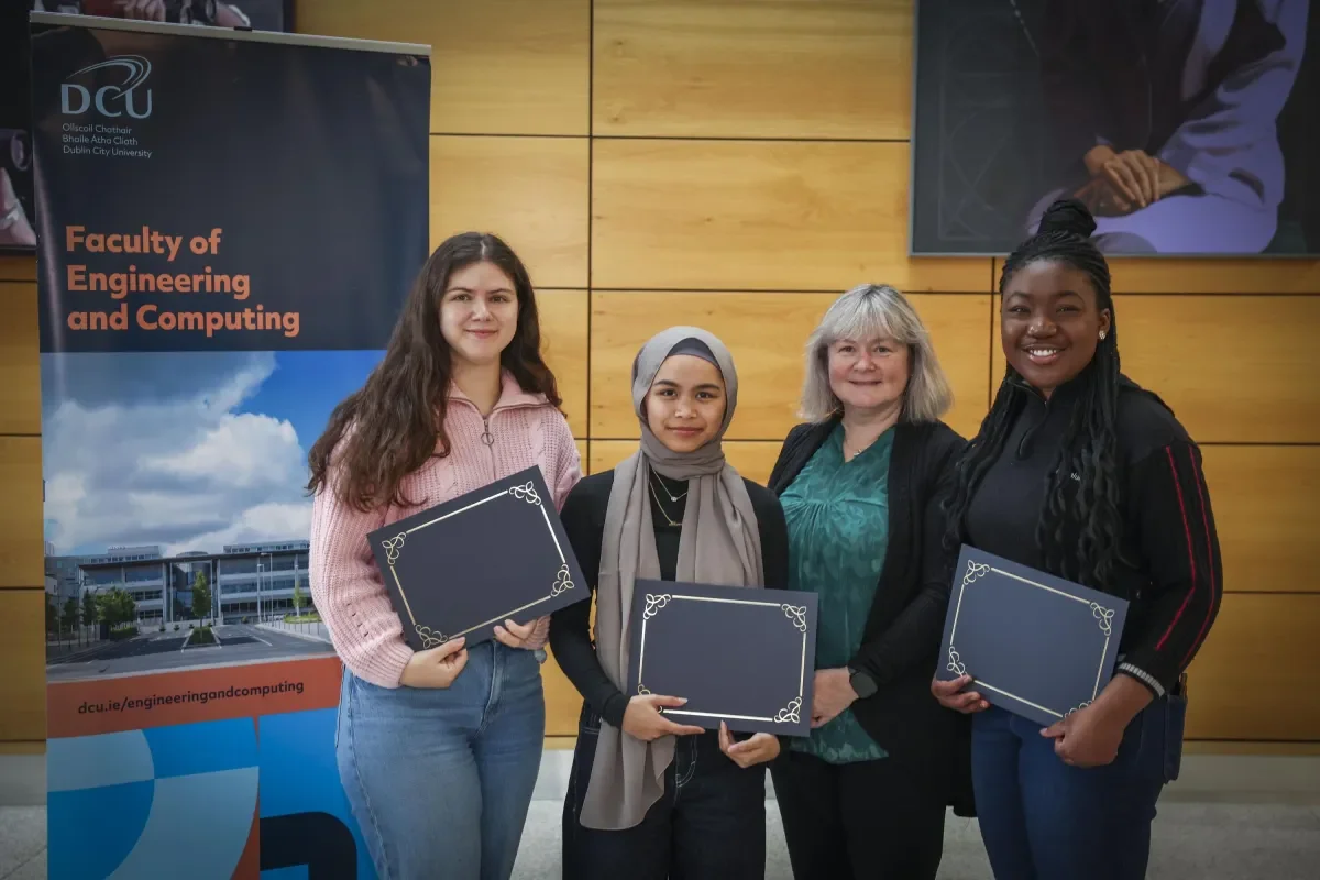 Google Scholars with Executive Dean Jennifer Bruton, Faculty of Engineering and Computing