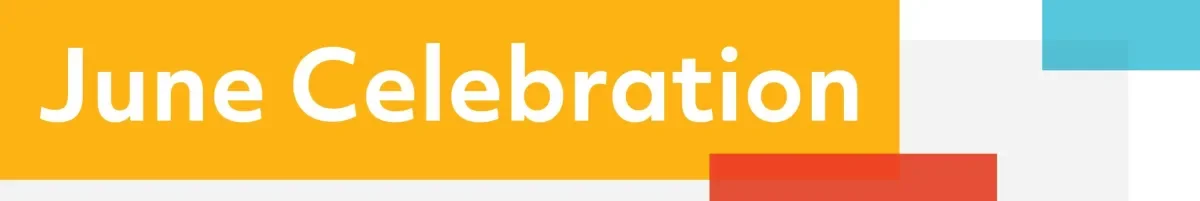 June Celebration banner