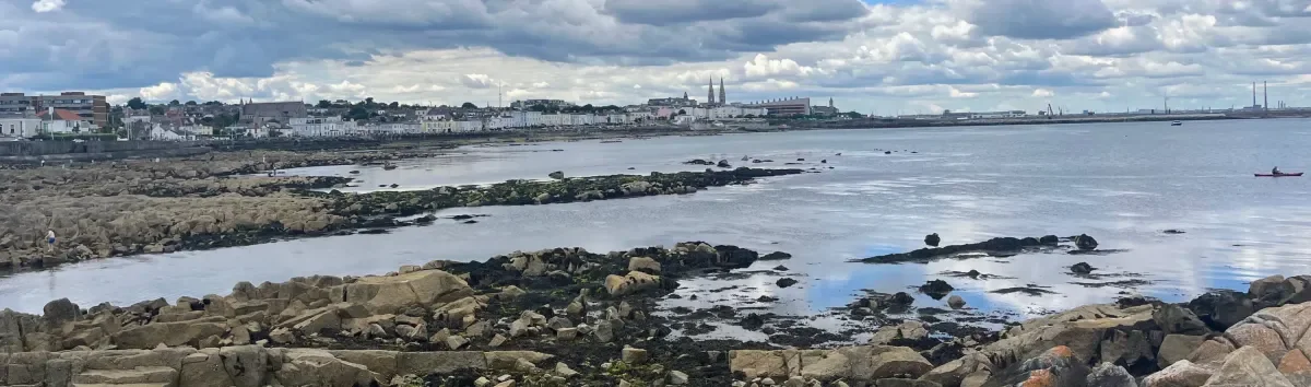 small town on water