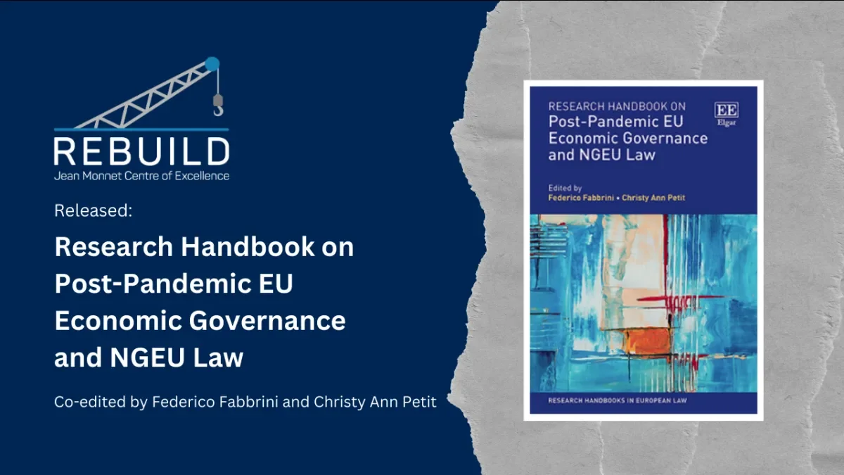 Research Handbook on Post-Pandemic EU Economic Governance and NGEU Law