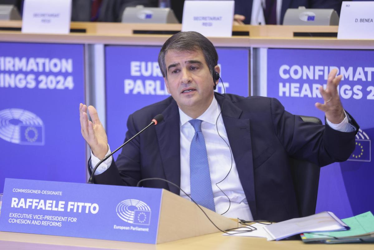 Confirmation hearing of Raffaele FITTO, European Commissioner for Cohesion and Reforms