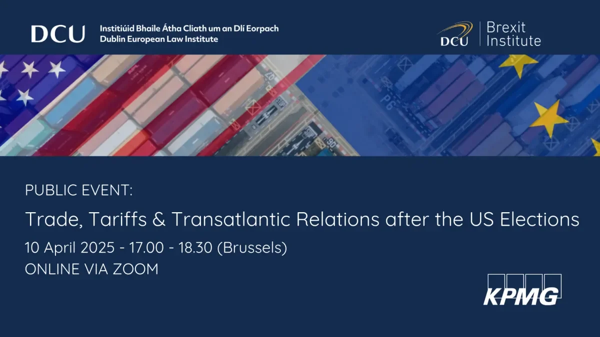 DELI Event: Trade, Tariffs & Transatlantic Relations after the US Elections