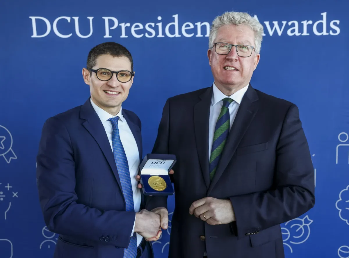 Professor Federico Fabbrini Receives DCU President’s Award for Research Impact