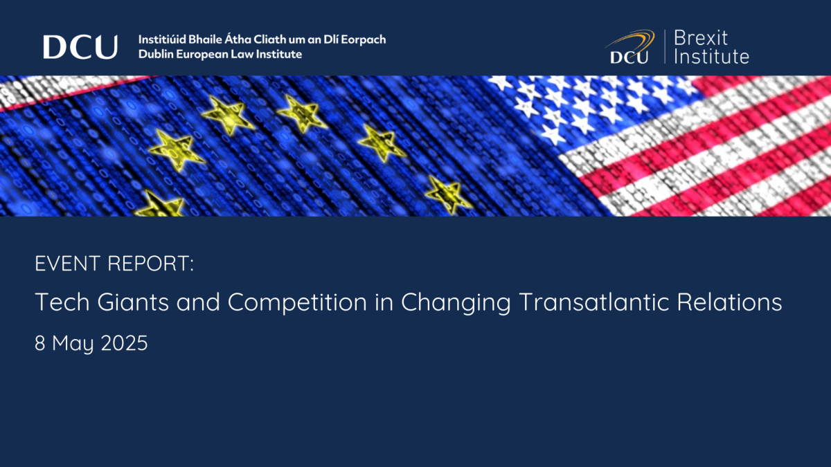 Event Report: Tech Giants and Competition in Changing Transatlantic Relations