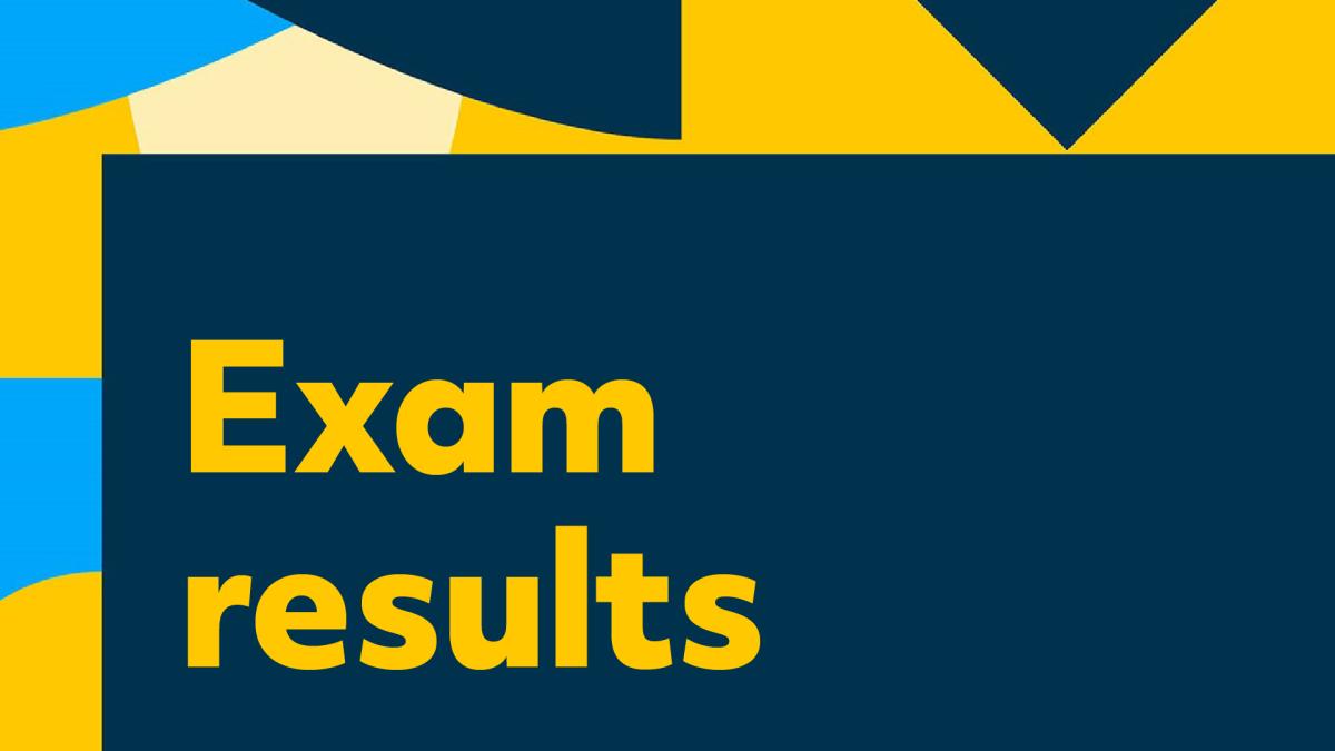 Exam results