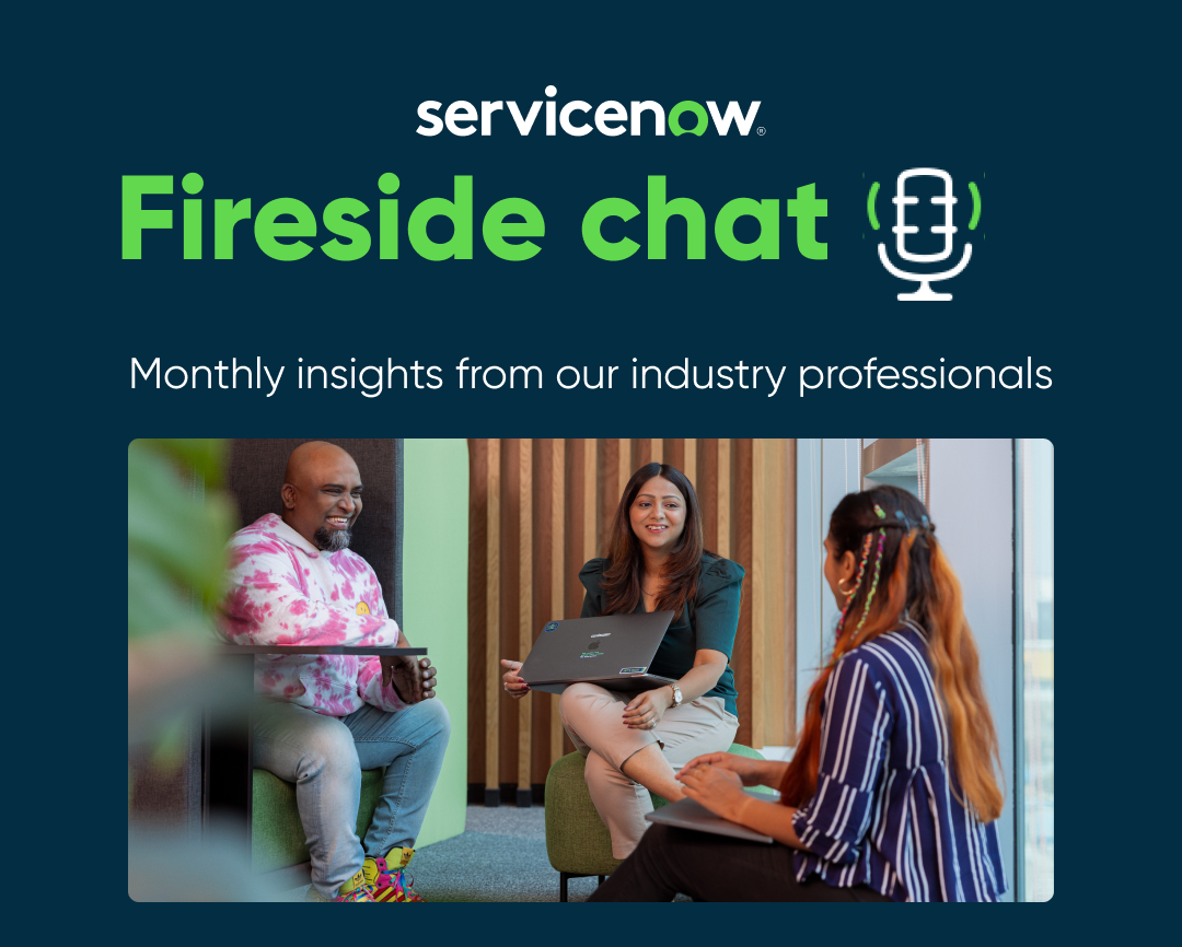 3 people sitting down having a conversation