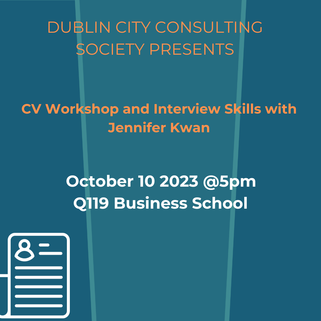 CV and Interview Workshop with Jennifer Kwan