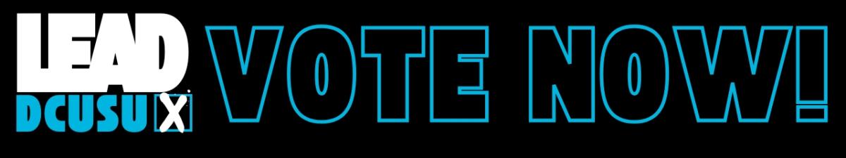Lead DCUSU Vote Now!