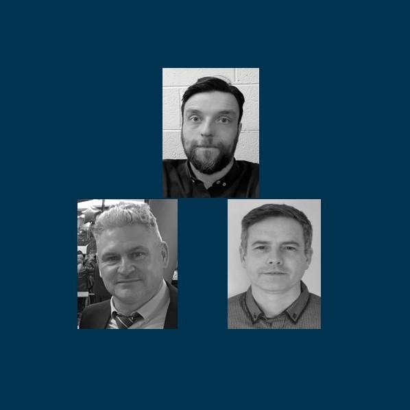 DCU Energy Team: Mark Argue, Richard Kelly, Joe Fallon, Estates Office