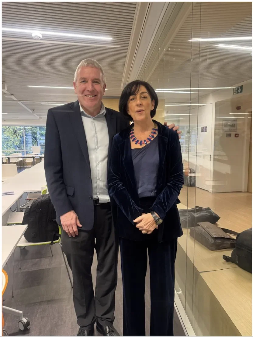 Prof Joe O'Hara and Prof Silvana Colella