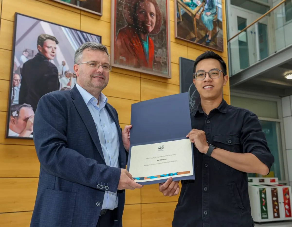 Tu-Khiem Le, School of Computing prize winner