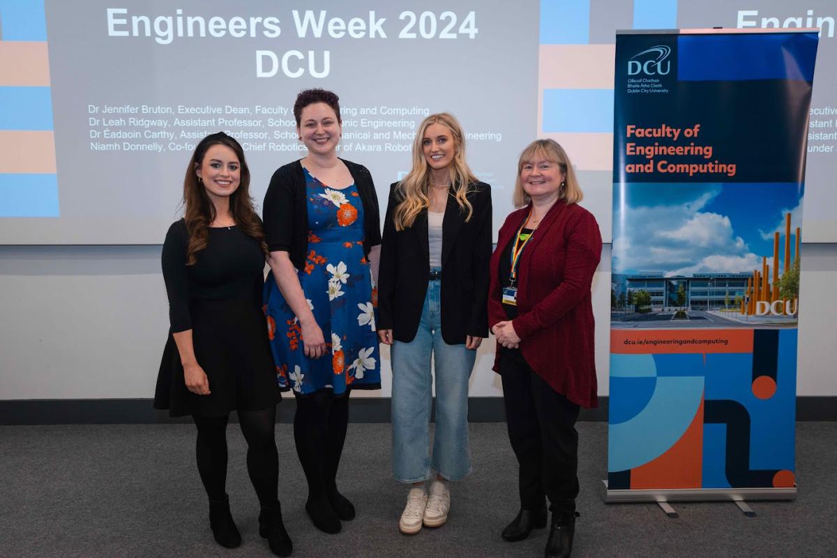 DCU hosts Women In Engineering event to mark Engineers Week 2024