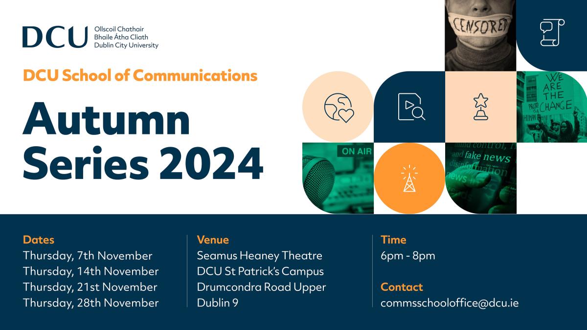 School of Communications Autumn 2024 Public Seminars